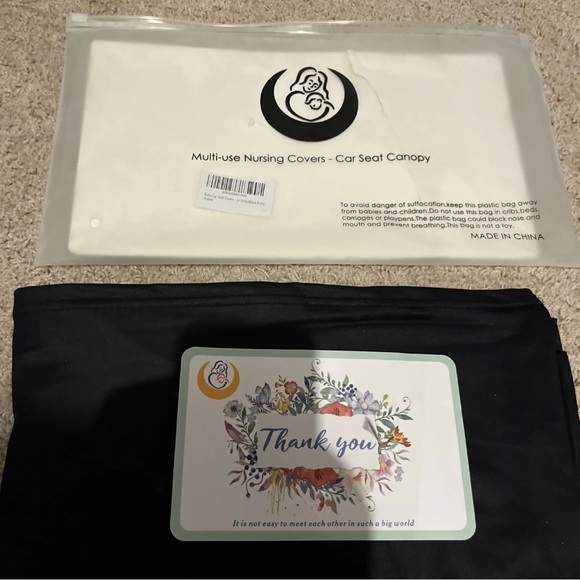 New unused multi use nursing cover by Byebye Calorie - Picture 6 of 6